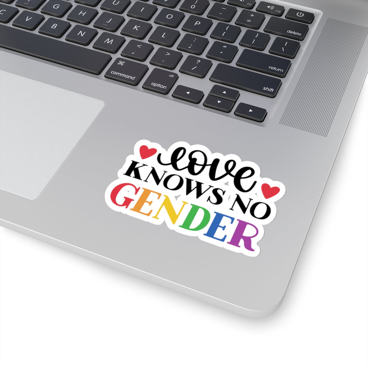 Kiss-Cut Stickers-Love knows no gender